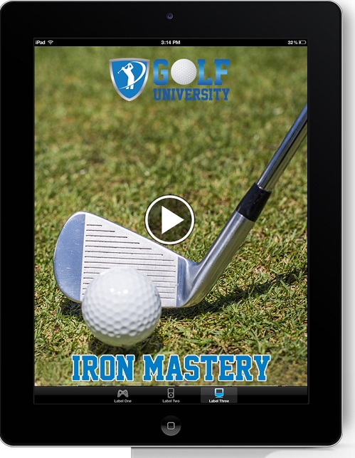 Golf_University_Iron_Mastery_Program_iPad_Play_Resized